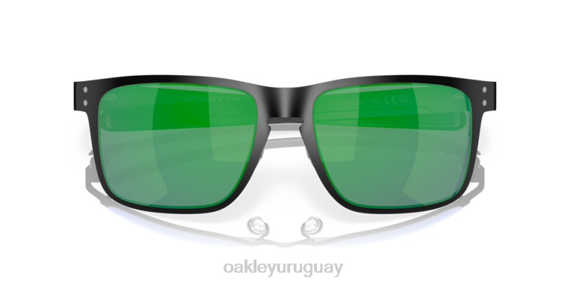Oakley metal holbrook XT4H351 gafas lentes jade iridium, montura negra mate
