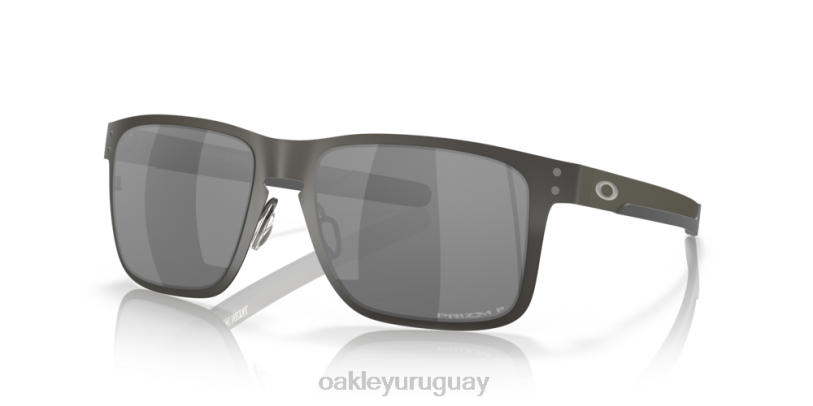 Oakley metal holbrook XT4H352 gafas lentes polarizadas prizm negras, montura de bronce mate