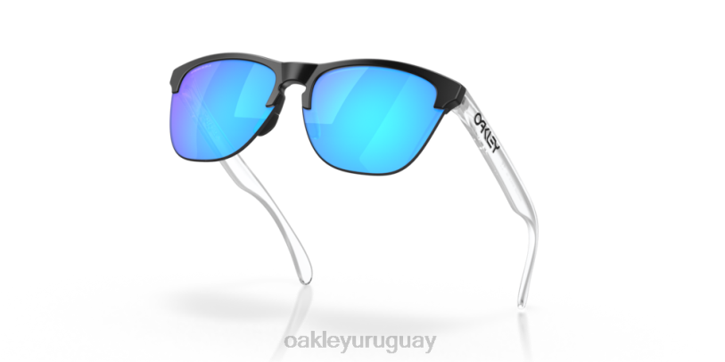 Oakley pieles de rana lite XT4H213 gafas lentes prizm de zafiro, montura negra mate