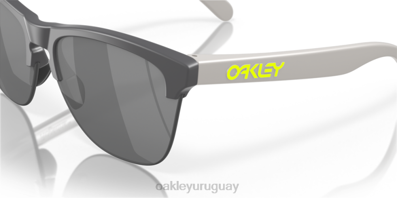 Oakley pieles de rana lite XT4H215 gafas lentes prizm negro, montura gris oscuro mate