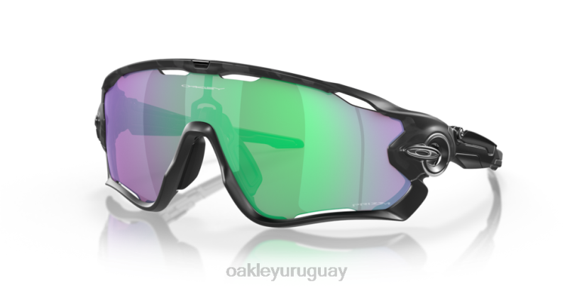 Oakley quebrador de fauces XT4H408 gafas Lentes prizm road jade, montura de camuflaje negro mate