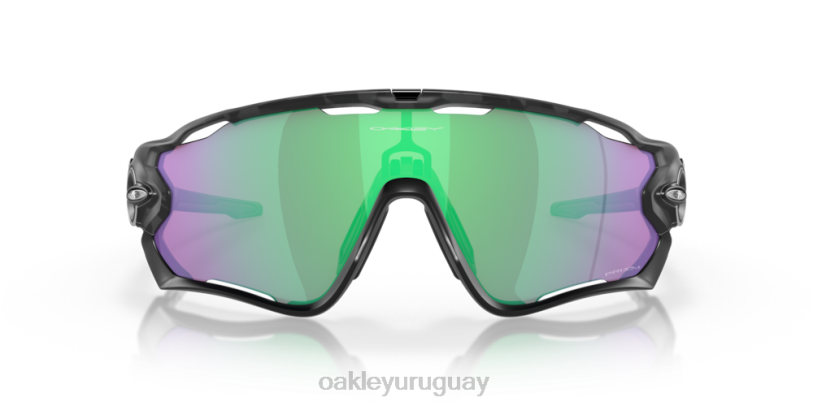 Oakley quebrador de fauces XT4H408 gafas Lentes prizm road jade, montura de camuflaje negro mate