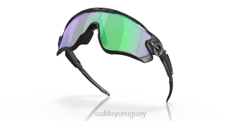 Oakley quebrador de fauces XT4H408 gafas Lentes prizm road jade, montura de camuflaje negro mate