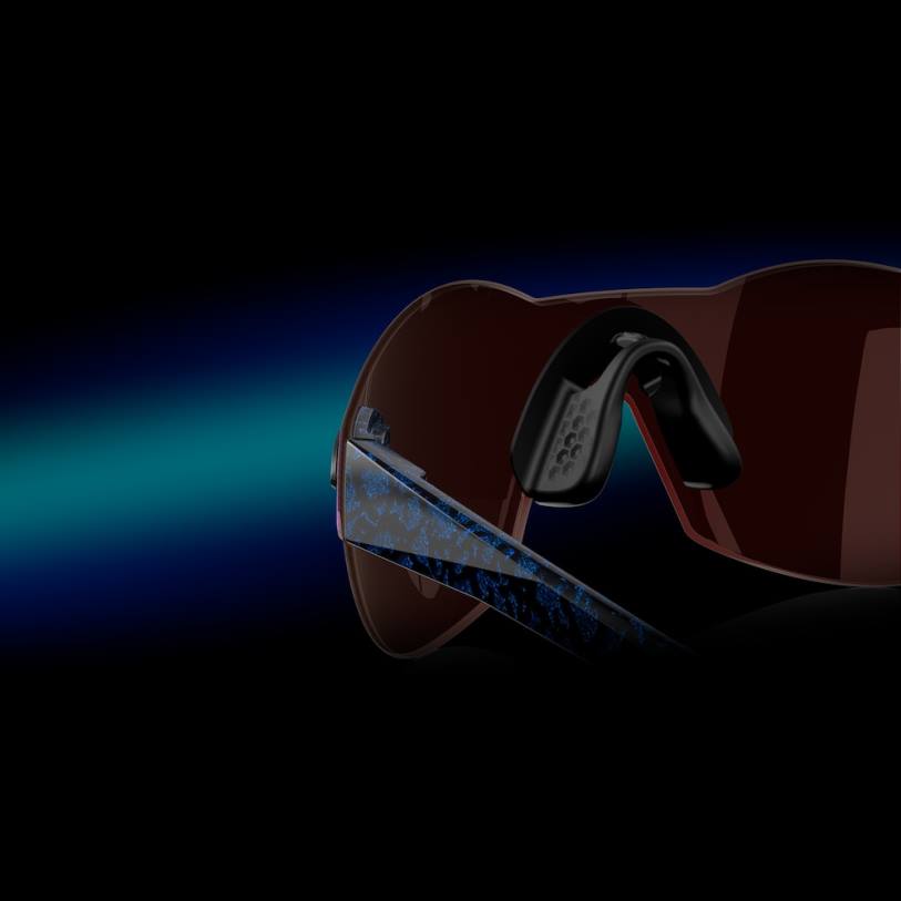 Oakley re:bajo cero XT4H21 gafas lentes prizm zafiro, montura planet x