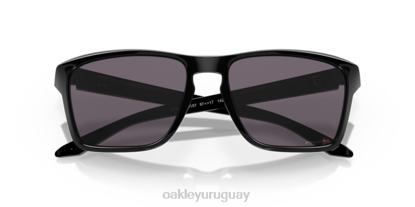 Oakley silas XT4H323 gafas lentes gris prizm, montura negra pulida