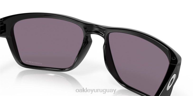 Oakley silas XT4H323 gafas lentes gris prizm, montura negra pulida