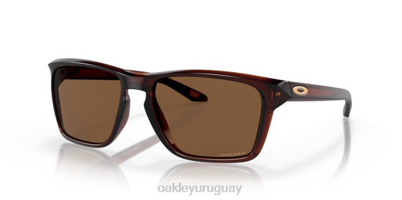 Oakley silas XT4H324 gafas Lentes Prizm de bronce, montura de cerveza de raíz pulida.