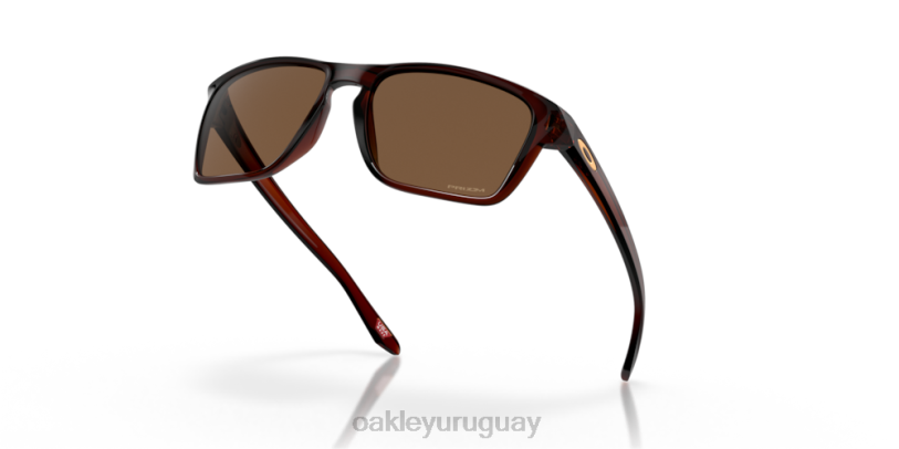 Oakley silas XT4H324 gafas Lentes Prizm de bronce, montura de cerveza de raíz pulida.