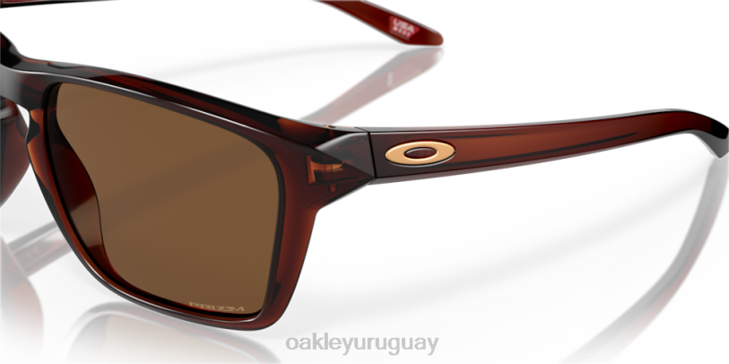 Oakley silas XT4H324 gafas Lentes Prizm de bronce, montura de cerveza de raíz pulida.