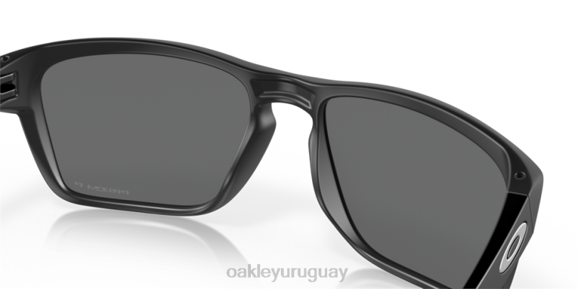 Oakley silas XT4H328 gafas lentes prizm polarizadas negras, montura negra mate