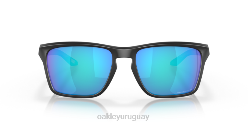 Oakley silas XT4H329 gafas lentes polarizadas prizm sapphire, montura negra mate