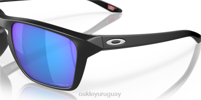 Oakley silas XT4H329 gafas lentes polarizadas prizm sapphire, montura negra mate