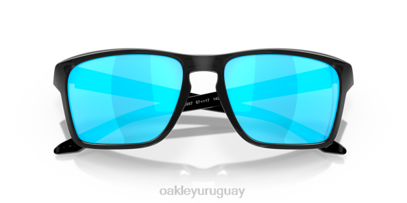 Oakley silas XT4H332 gafas lentes de zafiro iridio, montura tinta negra