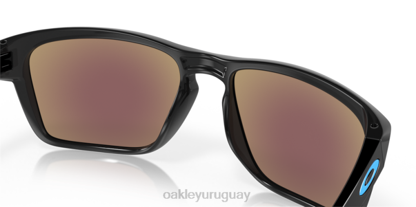 Oakley silas XT4H332 gafas lentes de zafiro iridio, montura tinta negra