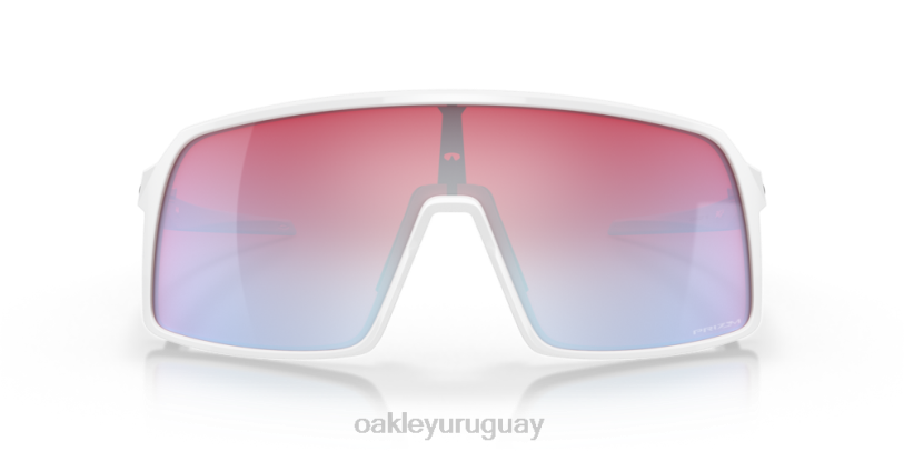 Oakley sutro XT4H86 gafas Lentes Prizm Snow de zafiro, montura blanca pulida.