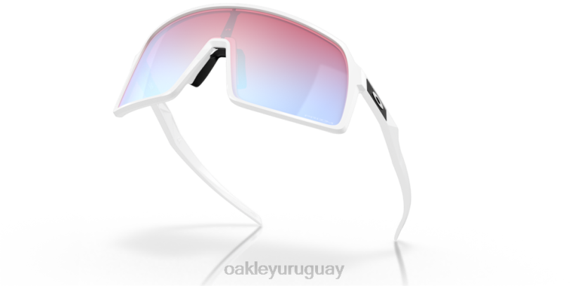 Oakley sutro XT4H86 gafas Lentes Prizm Snow de zafiro, montura blanca pulida.