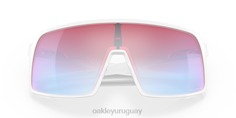 Oakley sutro XT4H86 gafas Lentes Prizm Snow de zafiro, montura blanca pulida.