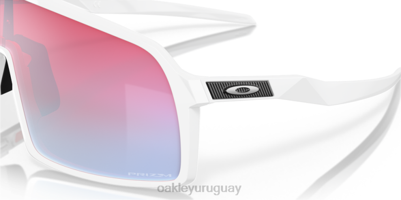 Oakley sutro XT4H86 gafas Lentes Prizm Snow de zafiro, montura blanca pulida.