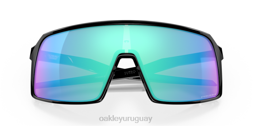 Oakley sutro XT4H89 gafas Lentes Prizm de zafiro, montura negra pulida.