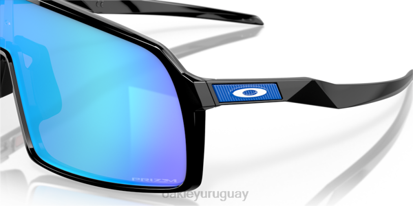 Oakley sutro XT4H89 gafas Lentes Prizm de zafiro, montura negra pulida.