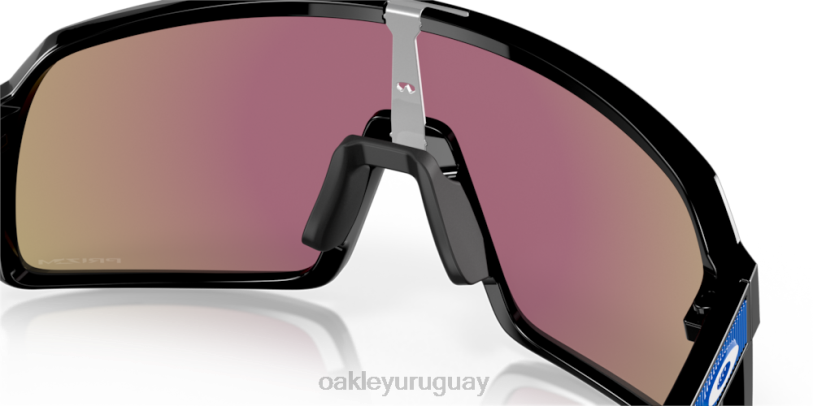 Oakley sutro XT4H89 gafas Lentes Prizm de zafiro, montura negra pulida.