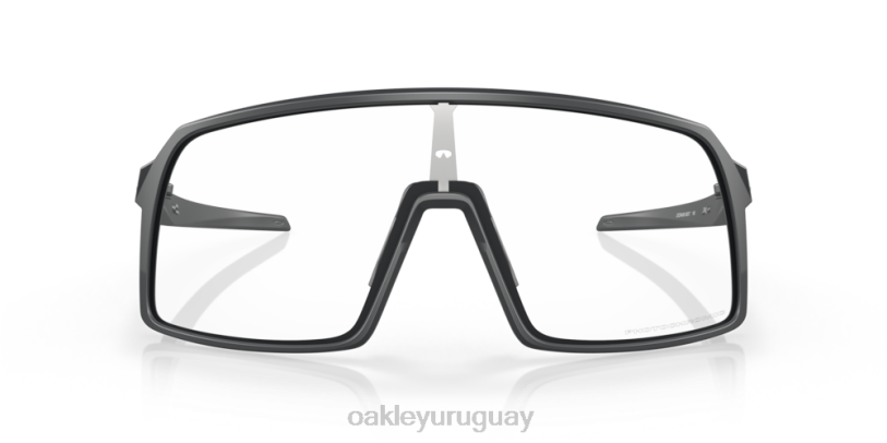 Oakley sutro XT4H90 gafas Lentes fotocromáticas de iridio de transparente a negro, montura de carbono mate