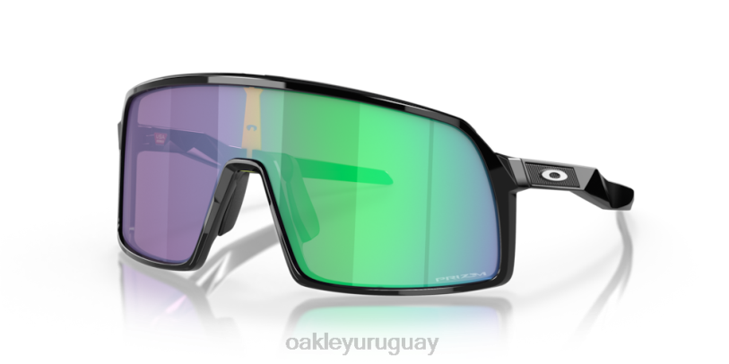 Oakley sutro s XT4H277 gafas lentes prizm jade, montura negra pulida