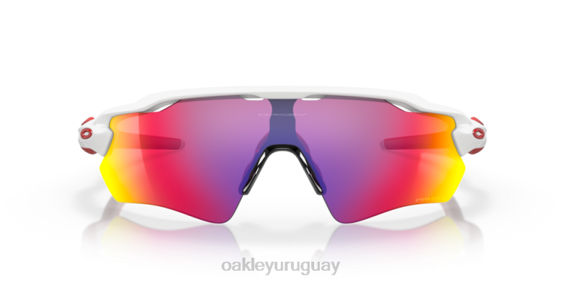 Oakley trayectoria del radar ev XT4H24 gafas Lentes Prizm Road, montura blanca pulida.