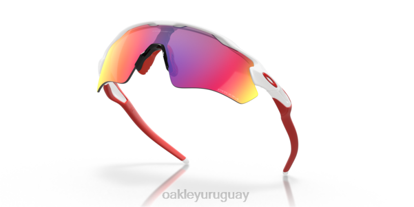 Oakley trayectoria del radar ev XT4H24 gafas Lentes Prizm Road, montura blanca pulida.