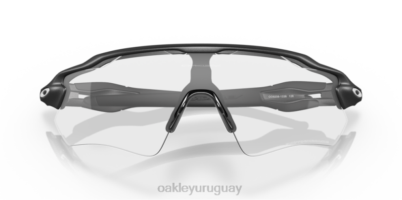 Oakley trayectoria del radar ev XT4H25 gafas Lentes fotocromáticas de iridio de transparente a negro, montura de acero