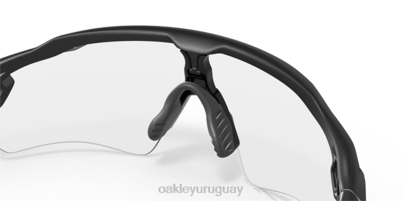 Oakley trayectoria del radar ev XT4H25 gafas Lentes fotocromáticas de iridio de transparente a negro, montura de acero