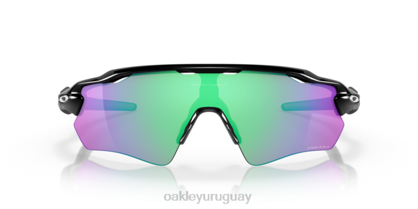 Oakley trayectoria del radar ev XT4H27 gafas Lentes Prizm Golf, montura negra pulida.