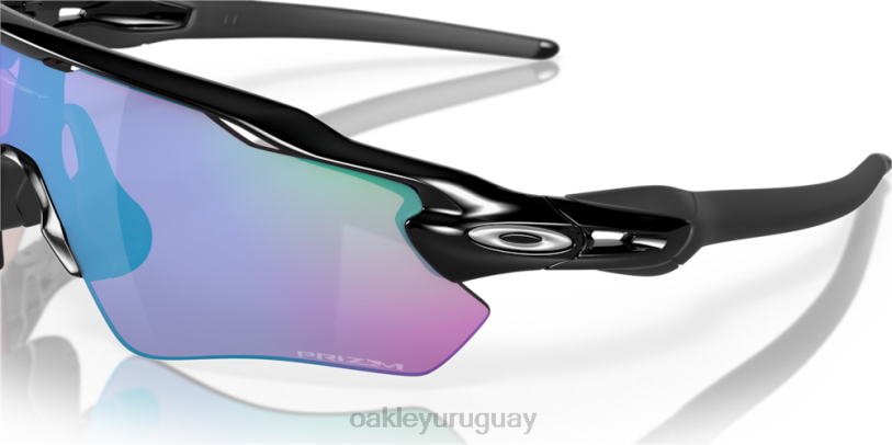 Oakley trayectoria del radar ev XT4H27 gafas Lentes Prizm Golf, montura negra pulida.