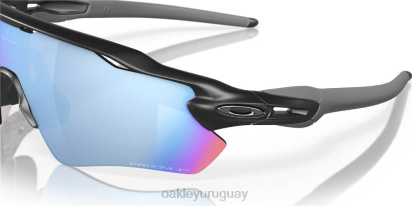 Oakley trayectoria del radar ev XT4H32 gafas Lentes prizm polarizadas deep water, montura negra mate