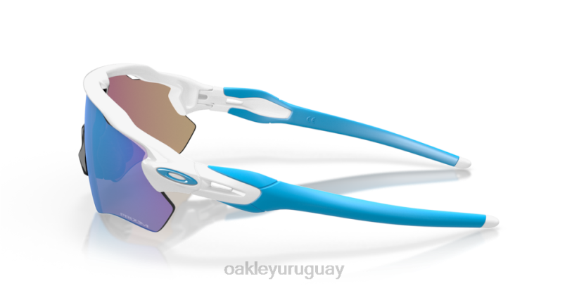 Oakley trayectoria del radar ev XT4H33 gafas Lentes Prizm de zafiro, montura blanca pulida.