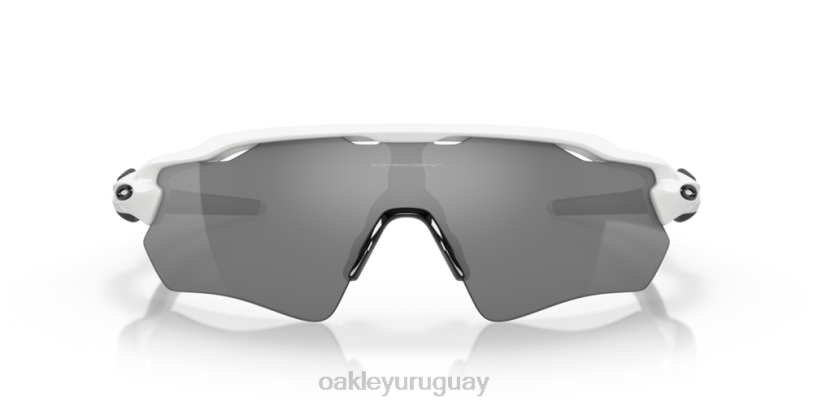 Oakley trayectoria del radar ev XT4H39 gafas lentes prizm polarizadas negras, montura blanca pulida