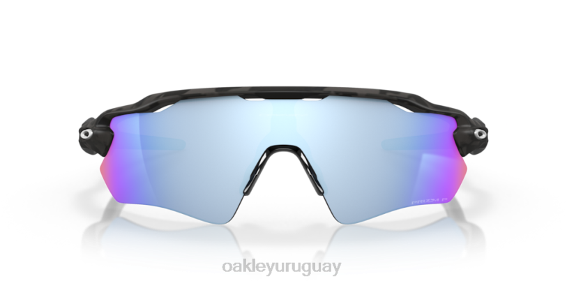 Oakley trayectoria del radar ev XT4H41 gafas Lentes polarizadas Prizm Deep Water, montura de camuflaje negro mate.