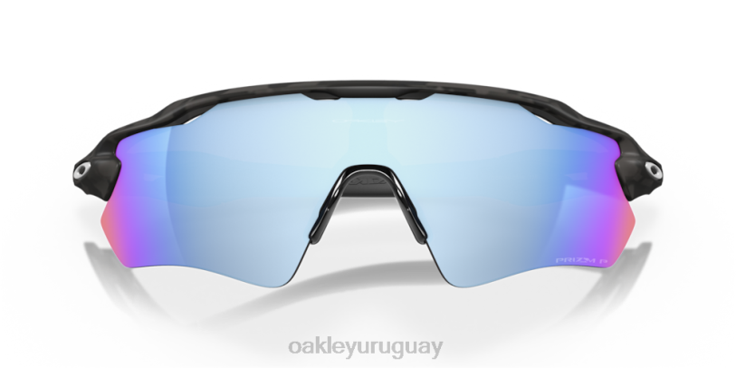 Oakley trayectoria del radar ev XT4H41 gafas Lentes polarizadas Prizm Deep Water, montura de camuflaje negro mate.