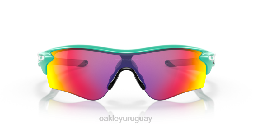 Oakley Colección de colores tradicionales de ruta radarlock (ajuste de puente bajo) XT4H722 gafas Lentes prizm road, montura celeste mate