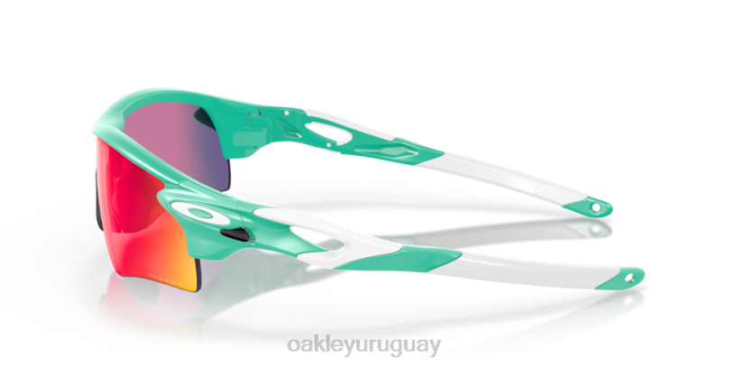 Oakley Colección de colores tradicionales de ruta radarlock (ajuste de puente bajo) XT4H722 gafas Lentes prizm road, montura celeste mate