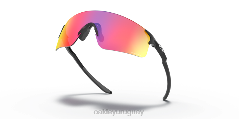 Oakley Cuchillas evzero (ajuste de puente bajo) XT4H977 gafas Lentes Prizm Road, montura negra pulida.