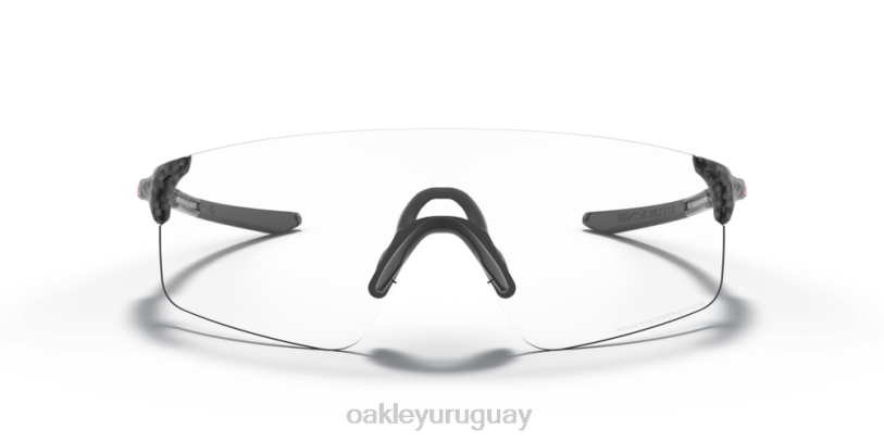 Oakley Cuchillas evzero (ajuste de puente bajo) XT4H978 gafas Lentes fotocromáticas de iridio de transparente a negro, montura de fibra de carbono