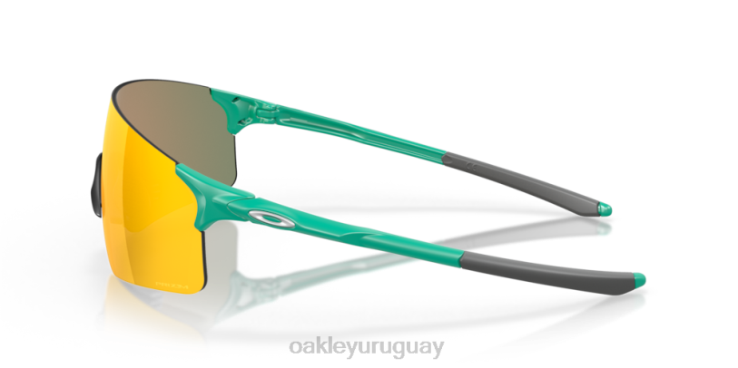 Oakley Cuchillas evzero (ajuste de puente bajo) XT4H980 gafas lentes prizm ruby, montura celeste mate