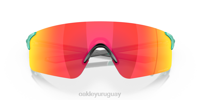 Oakley Cuchillas evzero (ajuste de puente bajo) XT4H980 gafas lentes prizm ruby, montura celeste mate
