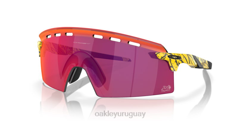 Oakley Huelga de codificadores del Tour de Francia 2023 XT4H771 gafas lentes prizm road, marco tdf salpicado