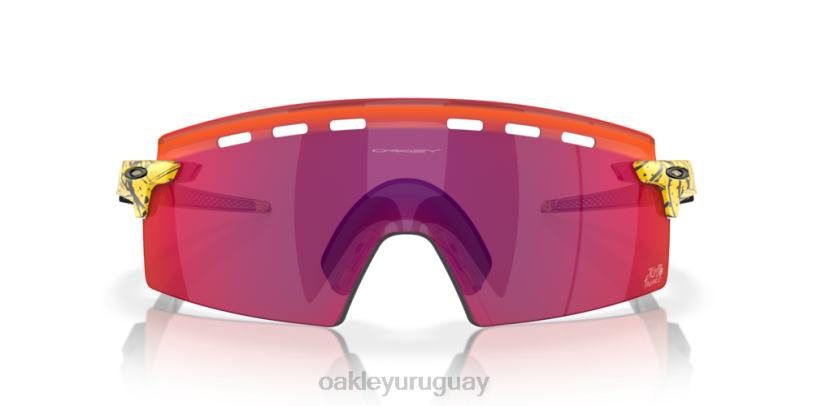 Oakley Huelga de codificadores del Tour de Francia 2023 XT4H771 gafas lentes prizm road, marco tdf salpicado