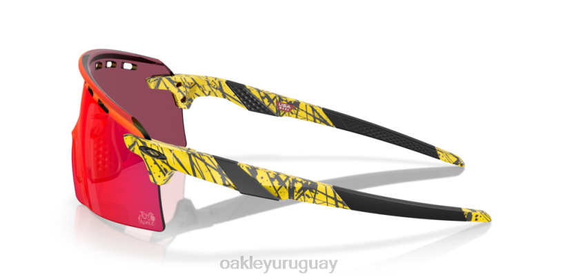 Oakley Huelga de codificadores del Tour de Francia 2023 XT4H771 gafas lentes prizm road, marco tdf salpicado