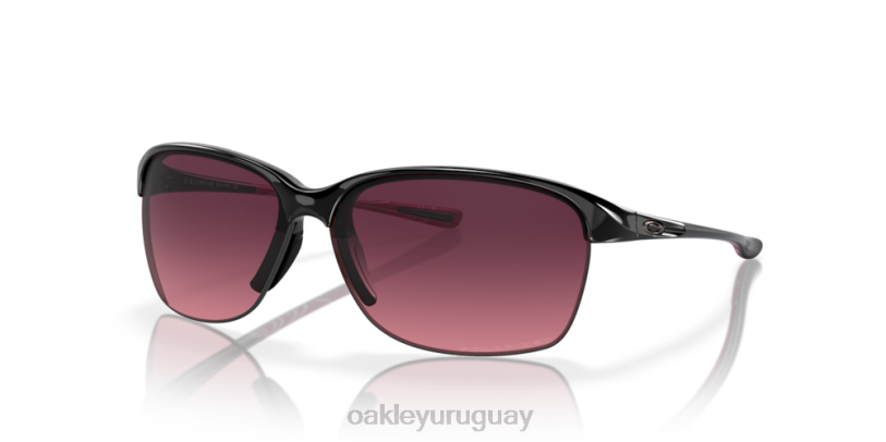 Oakley Imparable XT4H695 gafas lentes polarizadas degradadas rosa, montura negra pulida