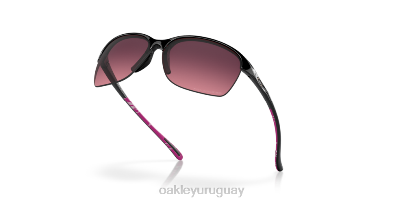 Oakley Imparable XT4H695 gafas lentes polarizadas degradadas rosa, montura negra pulida
