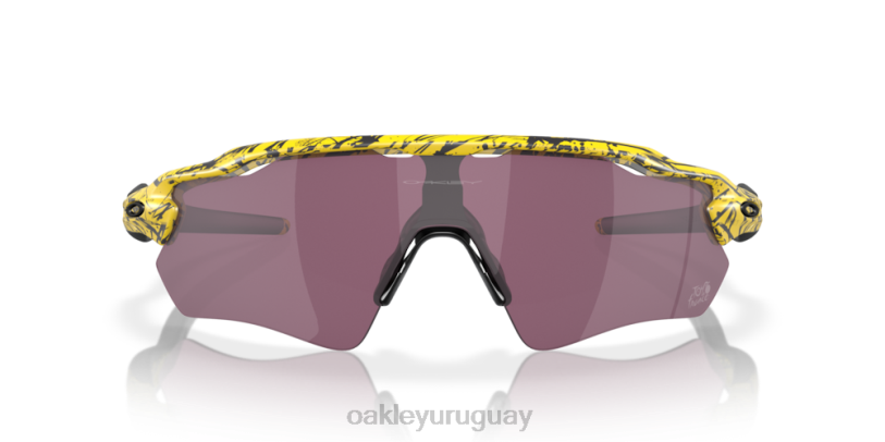 Oakley Ruta EV del radar del Tour de Francia 2023 XT4H729 gafas lentes prizm road negras, montura tdf splatter